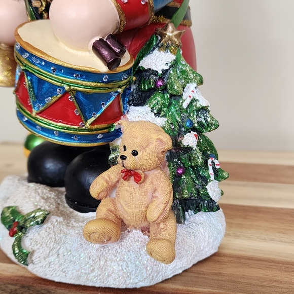 Color Changing Fiber Optic Light Up Christmas Nutcracker Figurine Decor - Picture 8 of 12